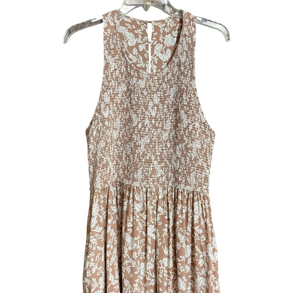 Matilda Jane Just Imagine Lauren smocked floral print midi dress large - Picture 6 of 13